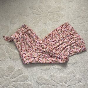 Torrid Floral Wide Leg Pants Size 2